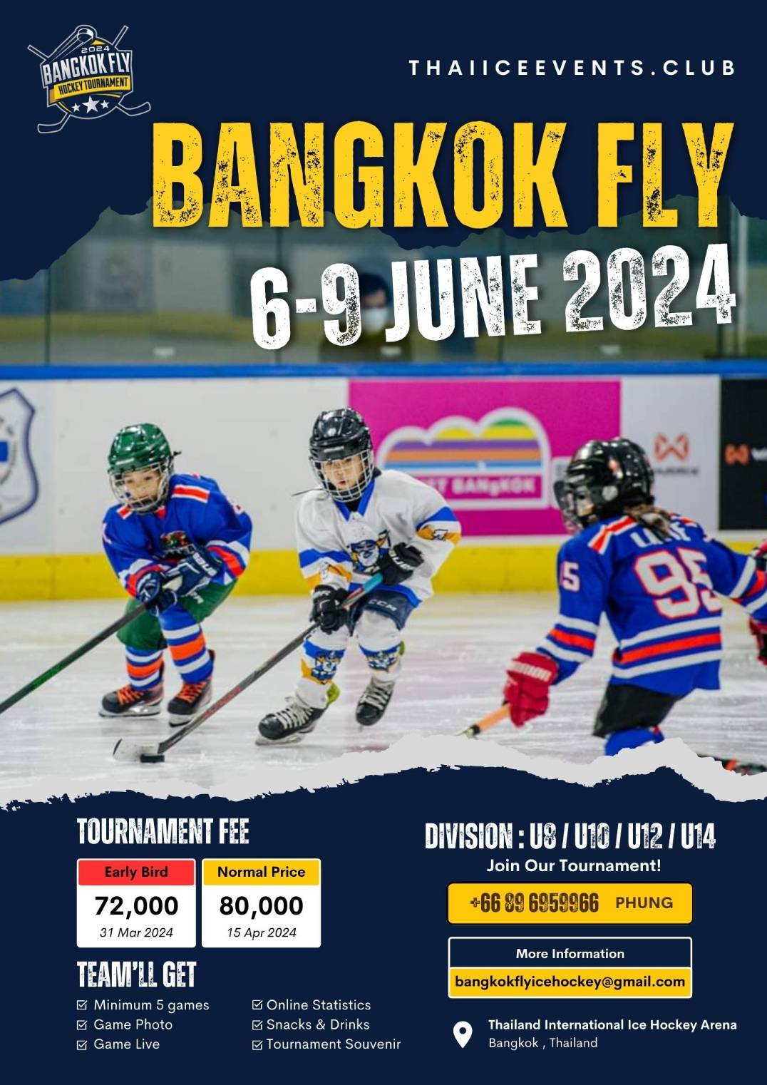 THAI ICE EVENTS – Tournament | League | Camp 